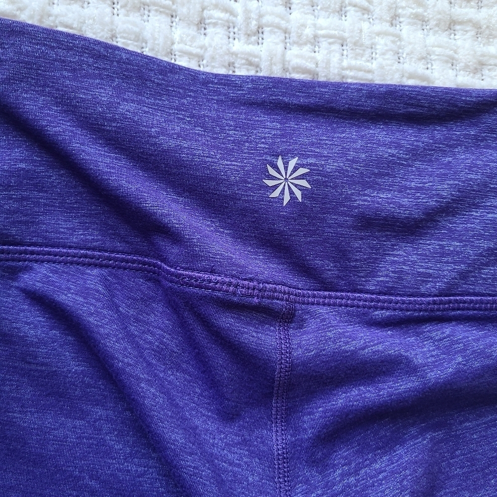Athleta Purple Leggings - Picture 4 of 8